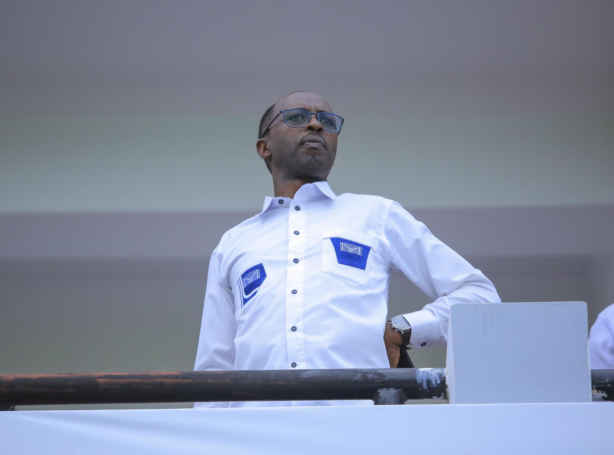 Perezida w'Ishyirahamwe rya ruhago mu Rwanda Munyantwali Alphonse yakurikiranye uyu mukino