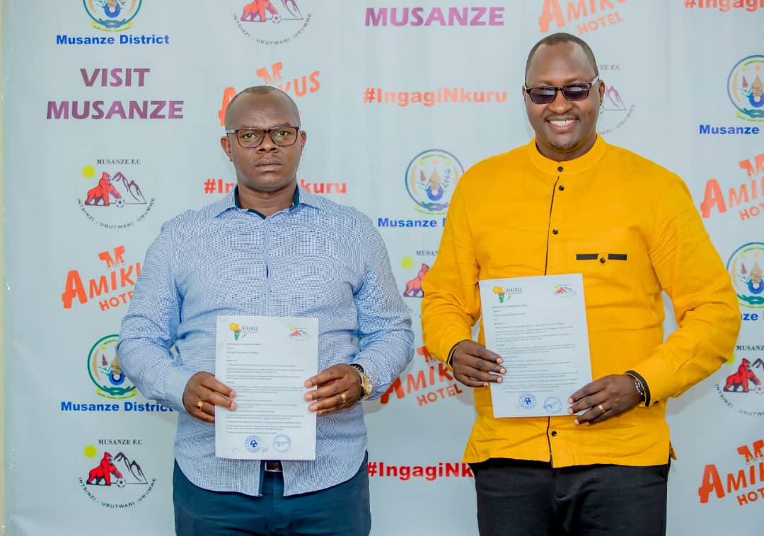 Musanze FC na Ikirenga Art and Culture Promotion basinyanye amasezerano y