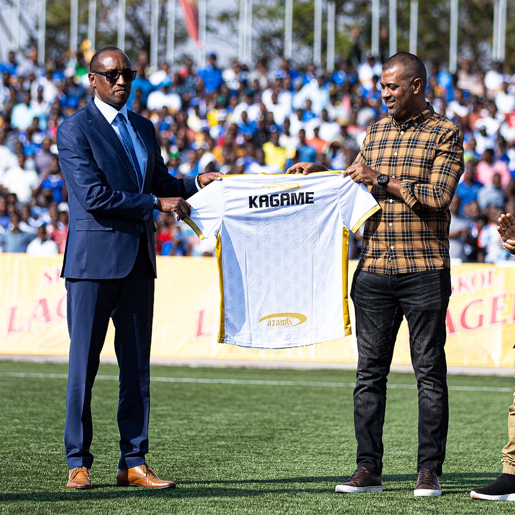 Perezida Kagame yashimiwe uruhare agira mu guteza imbere siporo