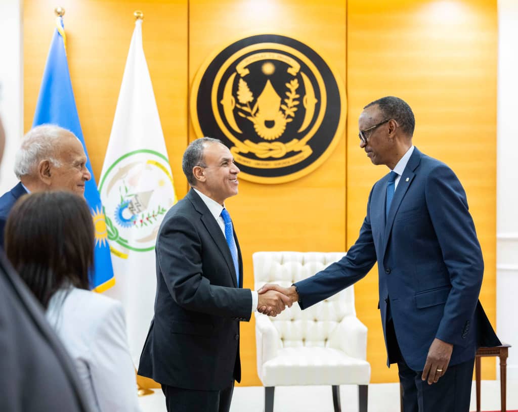 Perezida Kagame yakiriye na Minisitiri w'Ububanyi n'amahanga wa Misiri Badr Abdelatty