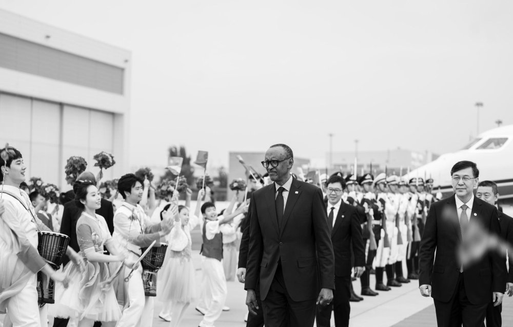 Perezida Kagame yageze i Beijing mu Bushinwa