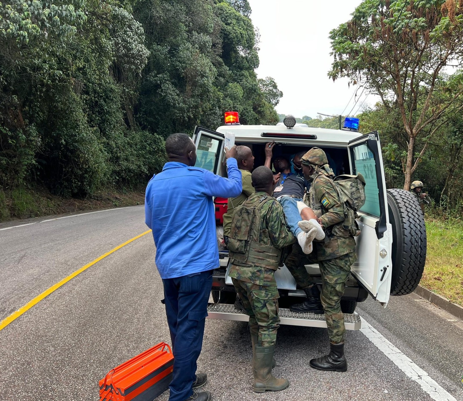 Uwari uyitwaye yatabawe n'Ingabo z'u Rwanda zari zirinze umutekano