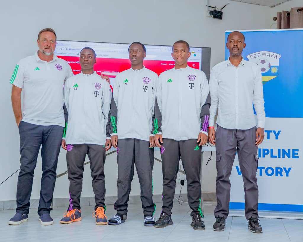 Aba bana batatu bagiye kumara amezi atandatu mu Budage