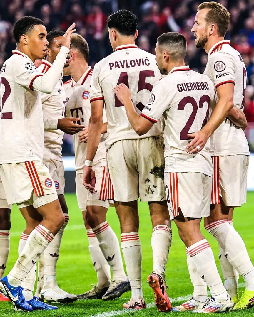 Ikipe ya Bayern nayo yanyagiraga Dinamo Zagreb ibitego 9-2