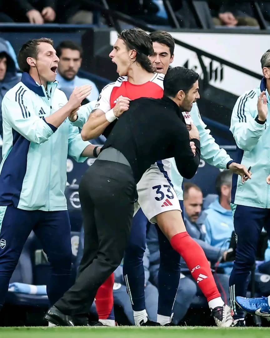 Byari ibyishimo ku mutoza Arteta 