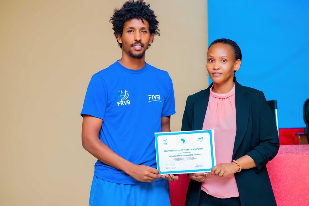 Mahoro Yvan ukinira Kepler VC ari mu babonye iyi mpamyabushobozi