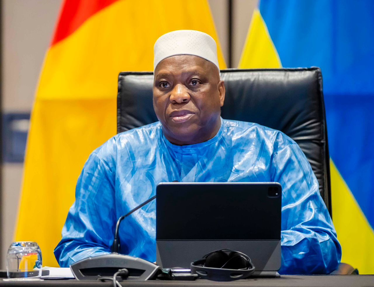 Minisitiri w'Ububanyi n'Amahanga n'Ubutwererane wa Guinea Dr. Morissanda Kouyaté