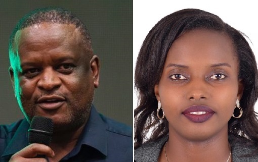 Umuyobozi Mukuru wa SONARWA Rees Kinyangi Lulu na Aisha Uwamahoro, Umucungamutungo wa Hotel Nobilis