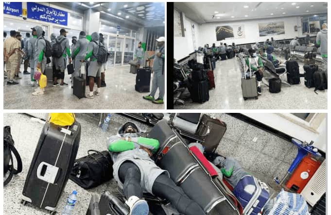 Abakinnyi b'ikipe y'Igihugu ya Nigeria bahuye n'uruva gusenya