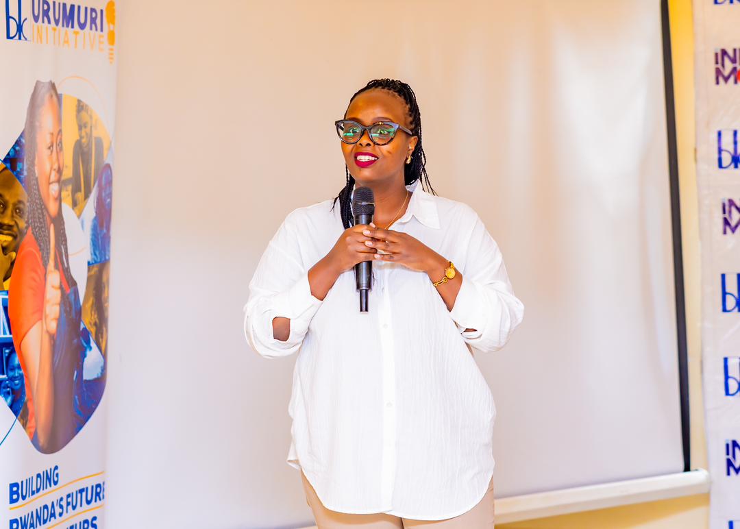 Umunyamabanga Nshingwanikorwa wa BK Foundation Ingrid Karangwayire yashimiye abafite imishinga ihatanye anabasaba kudacika intege