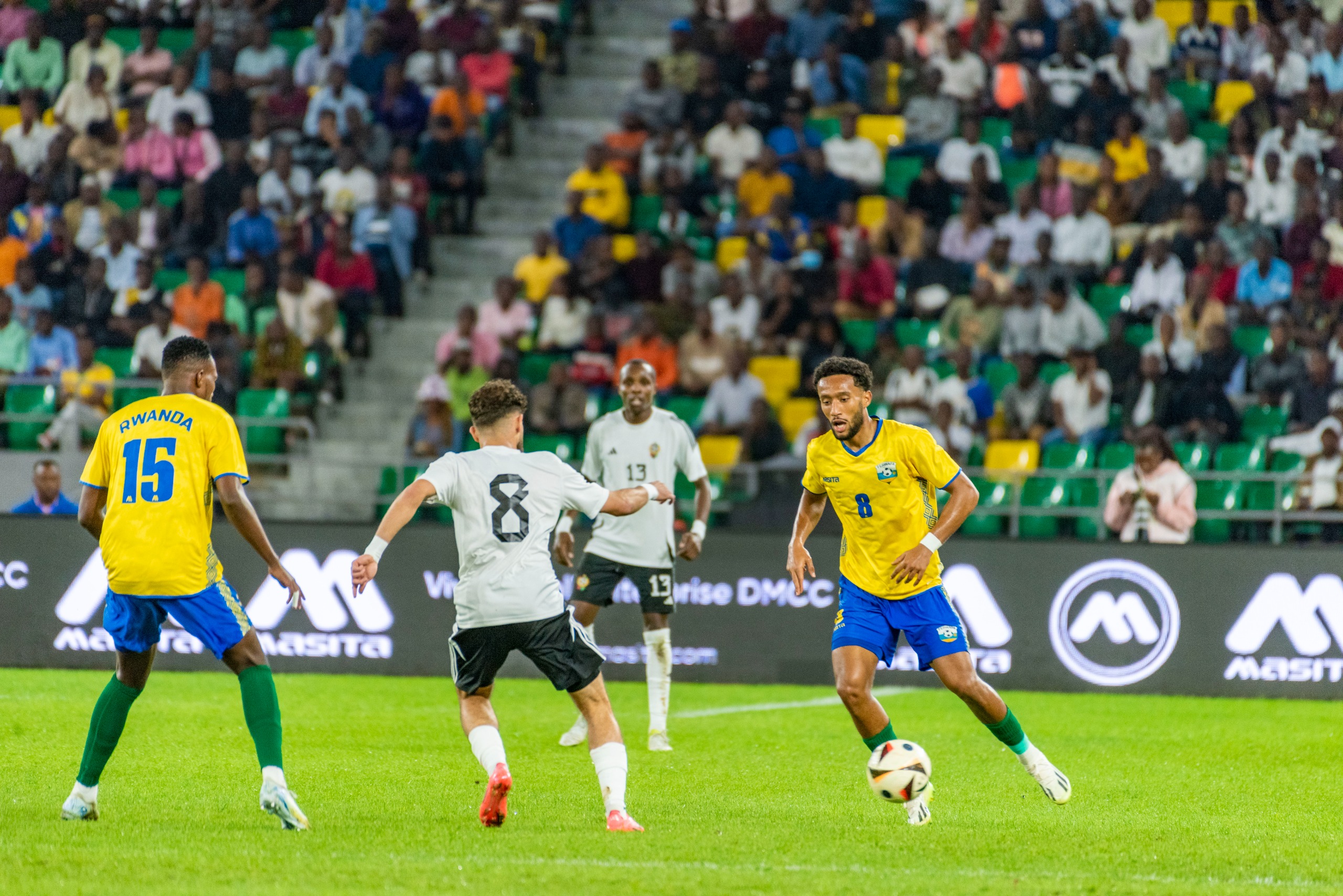 U Rwanda rwakomeje gukina neza no gusatira izamu rya Libya ariko biranga biba iby