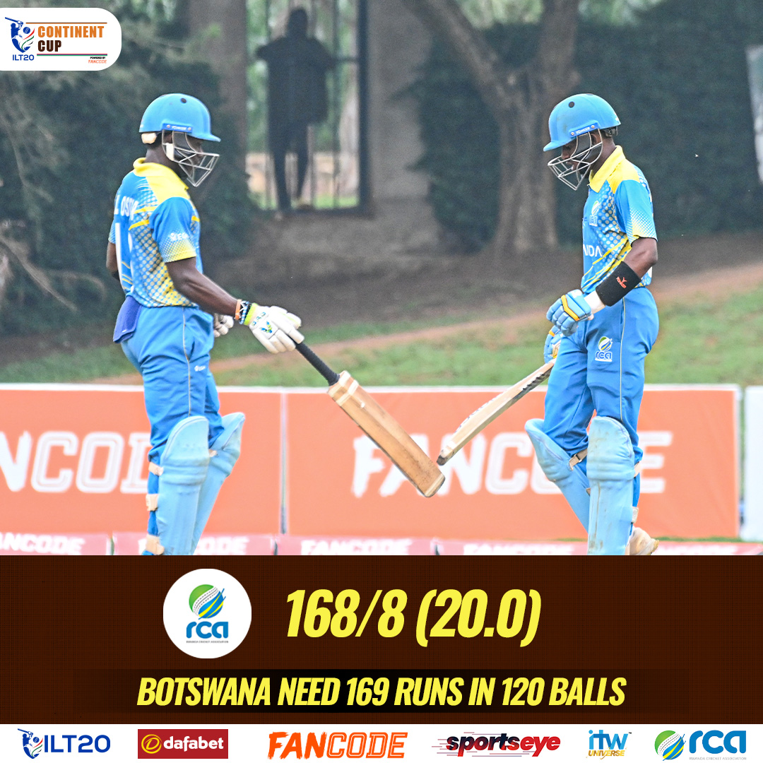 U Rwanda rwatsinze Botswana muri #ILT20 Continent Cup 