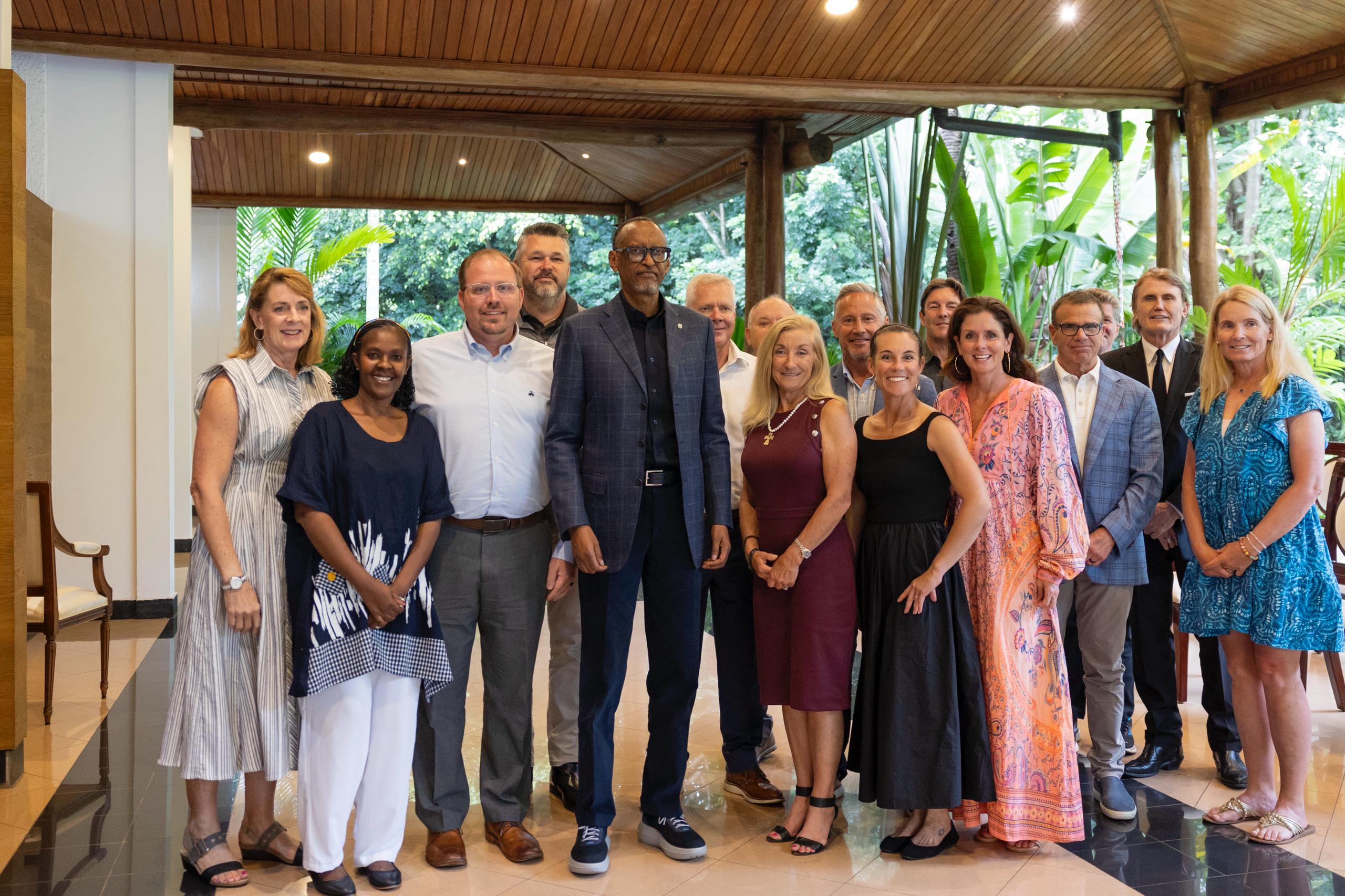 Perezida Kagame mu ifoto n