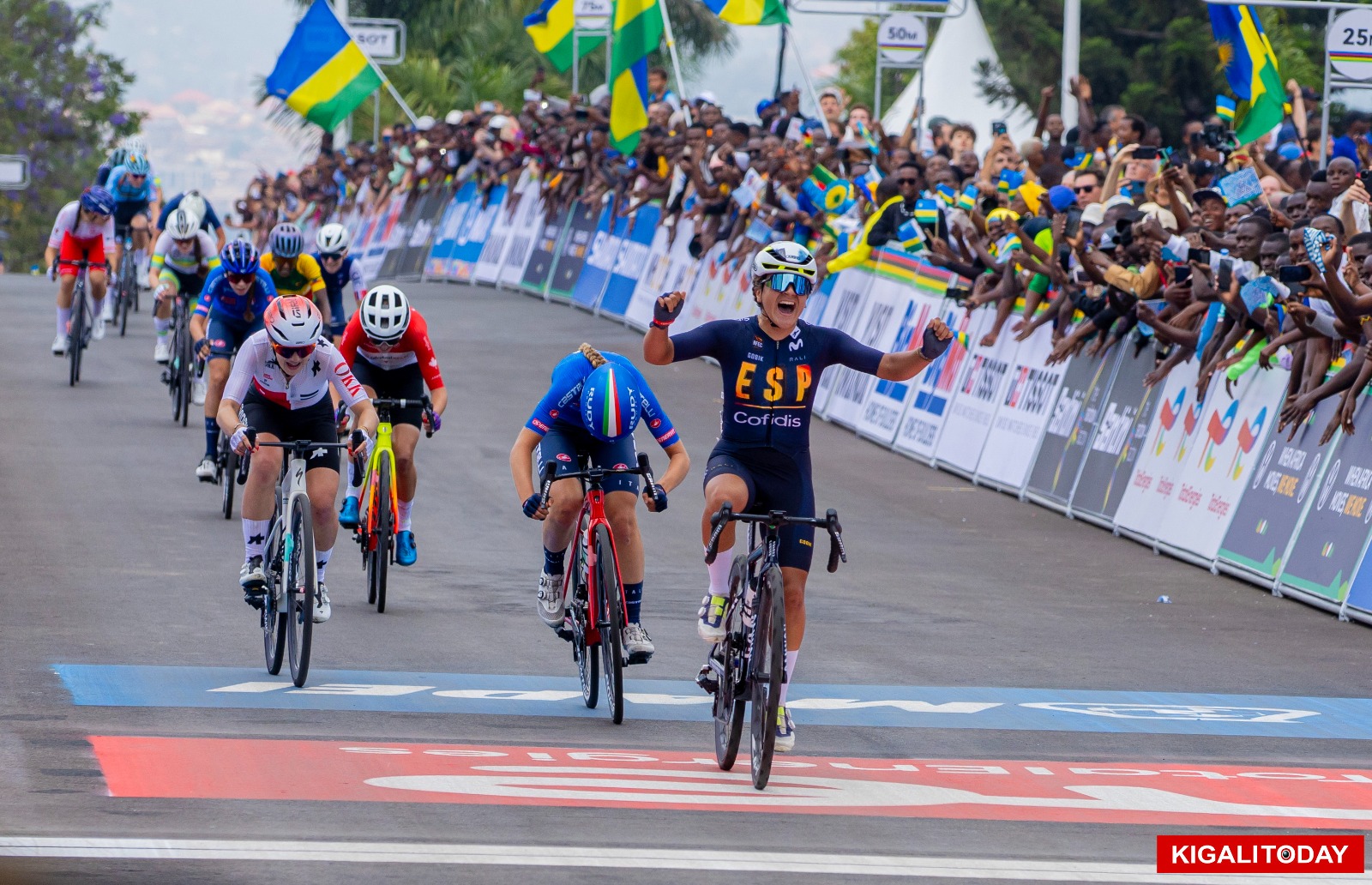 Paula Ostiz yegukanye umudali wa zahabu muri shampiyona y