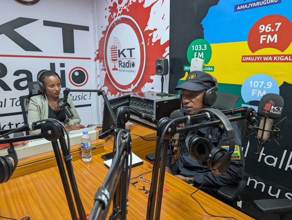 Umuvugizi wa Polisi y'Igihugu, ishami rishinzwe umutekano wo mu muhanda, SP Kayigi Emmanuel, mu kiganiro kuri KT Radio