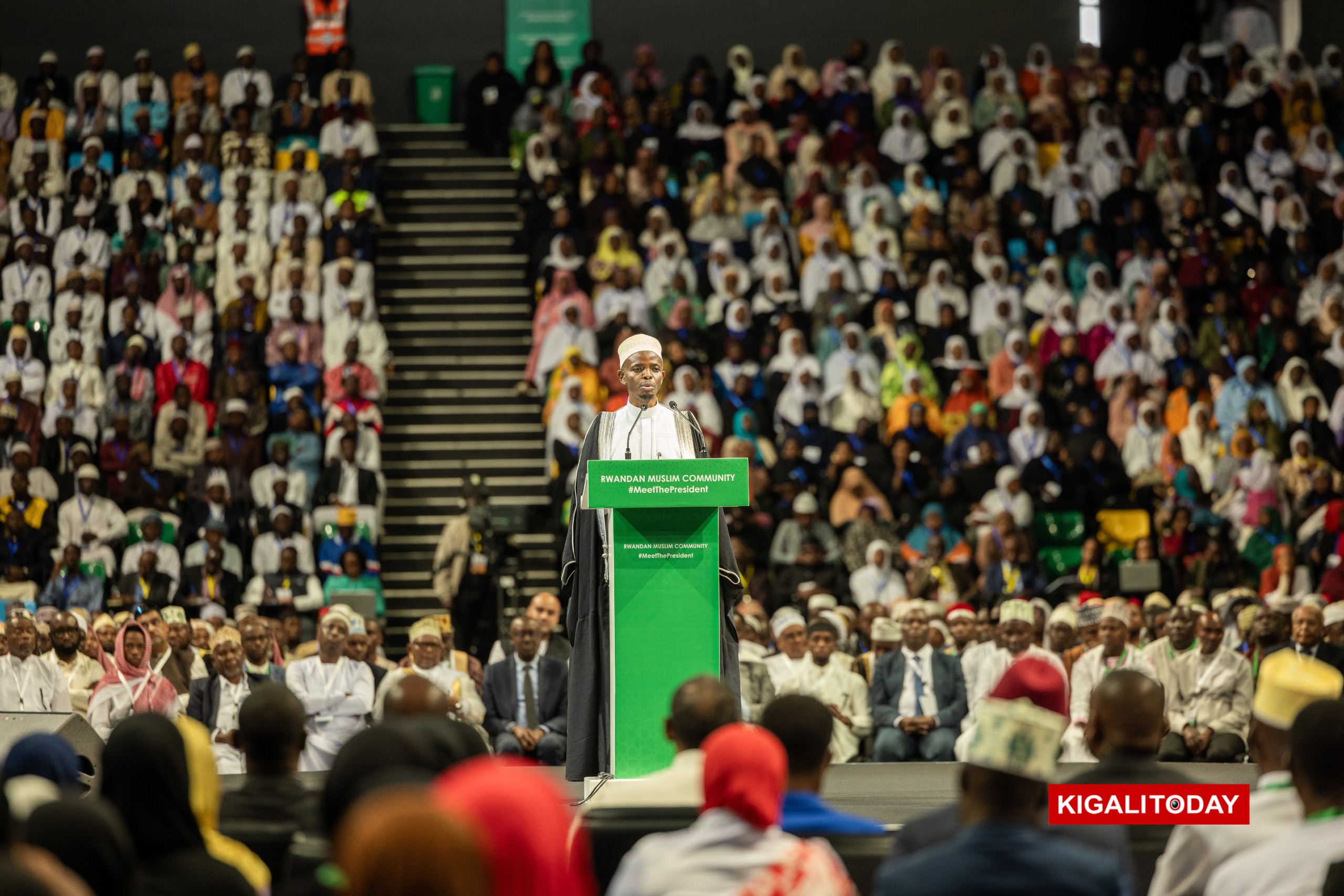 Mufti w'u Rwanda Sheikh Mussa Sindayigaya yashimye Perezida Kagame kubera agaciro bahawe ku buyobozi bwe