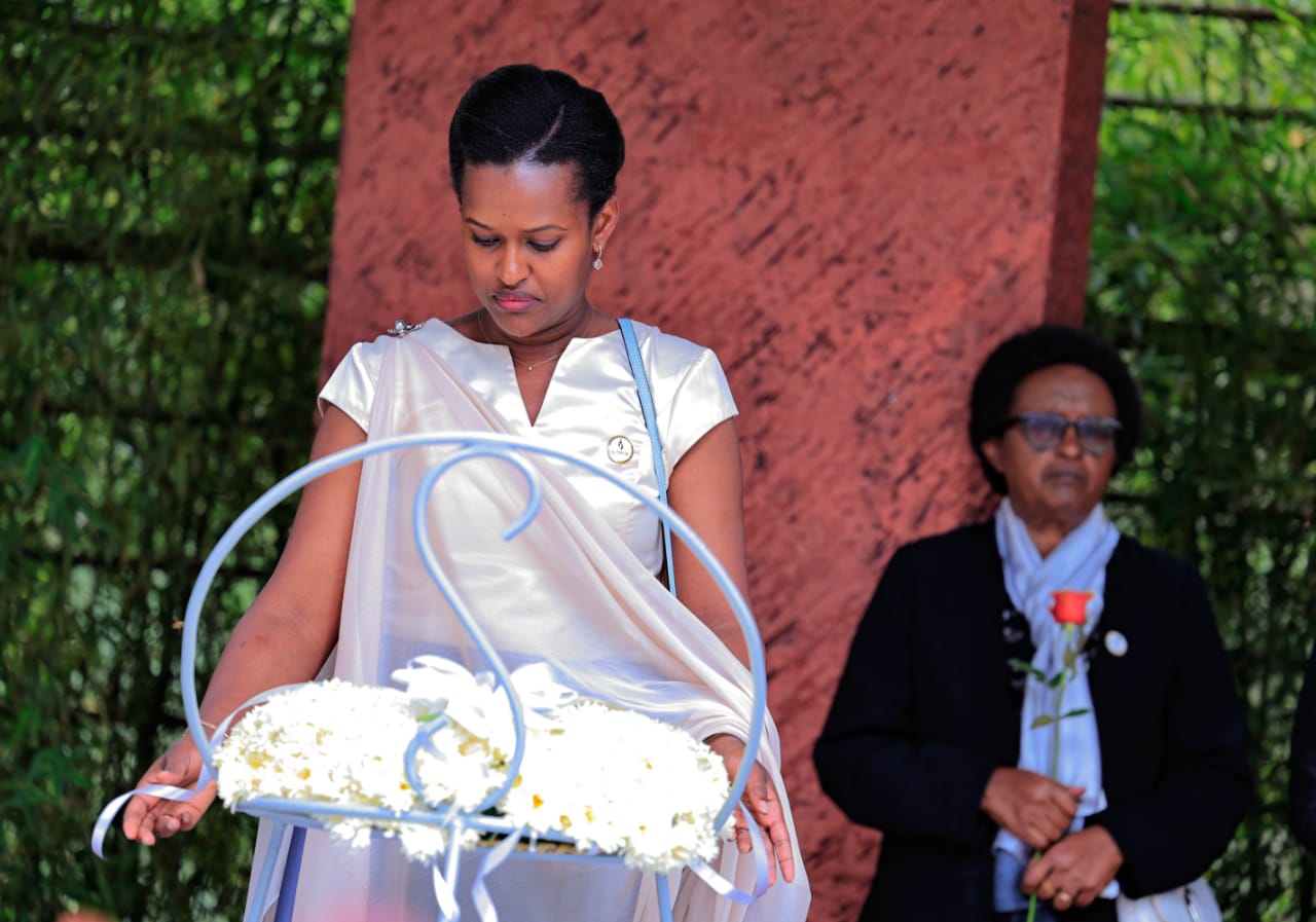Umunyamabanga wa Leta muri Minisiteri y'Urubyiruko n'Iterambere ry'Ubuhanzi, Sandrine Umutoni