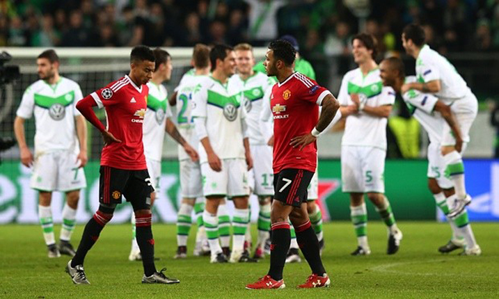 Wolfsburg mu byishimo,Man U mu gahinda