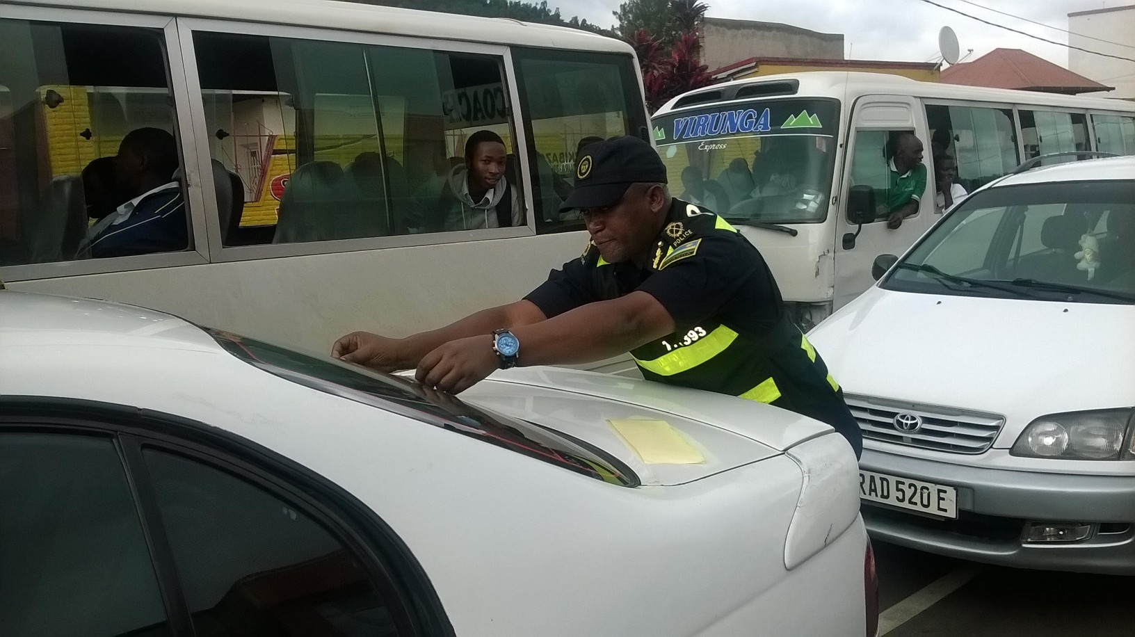 DIGP Marizamunda atangiza, icyumweru cyo kwirinda Impanuka zo mu muhanda mu Karere ka Rubavu