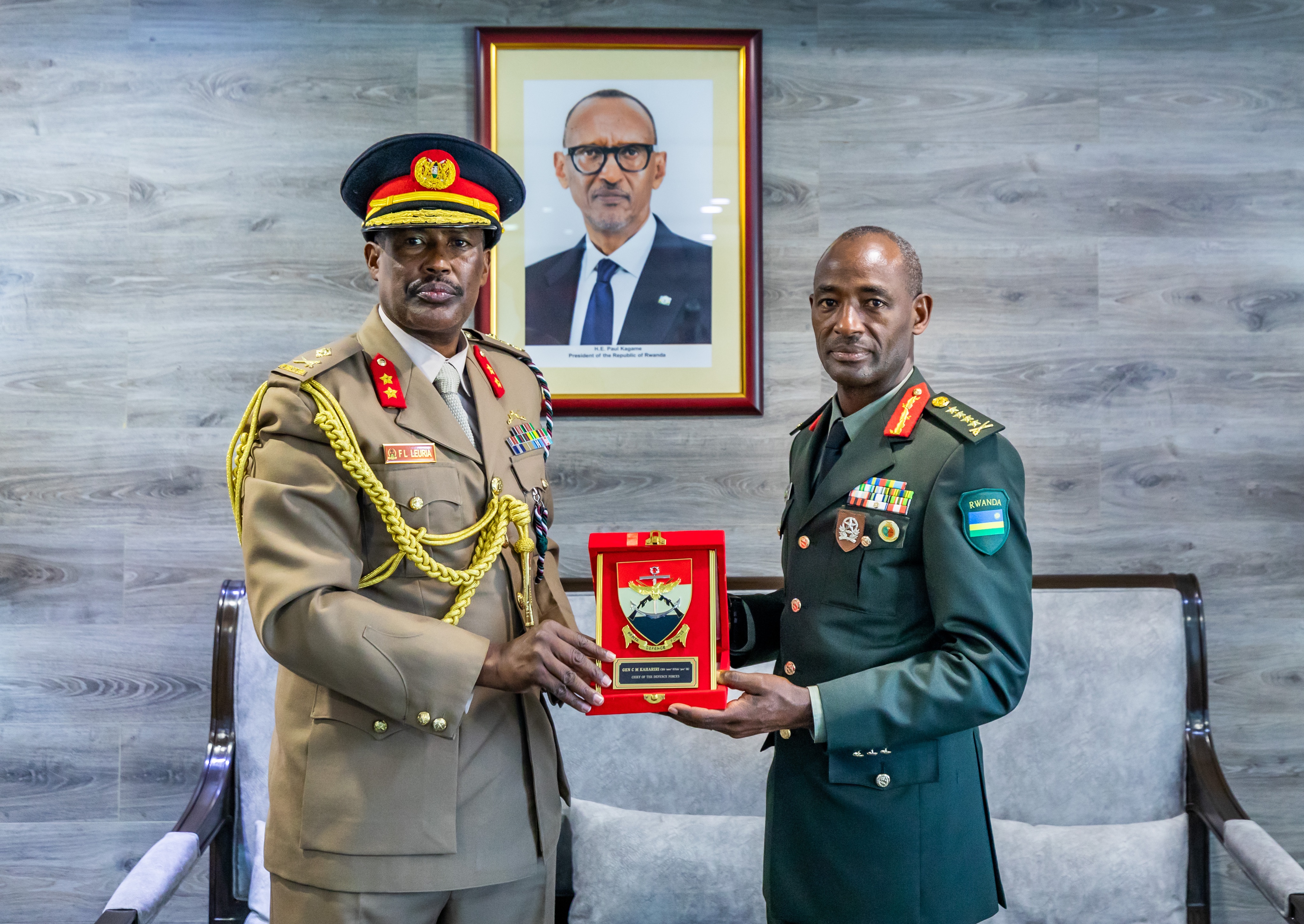 Maj Gen Leuria yaje kwifatanya n'u Rwanda Kwizihiza umunsi wo Kwibohora