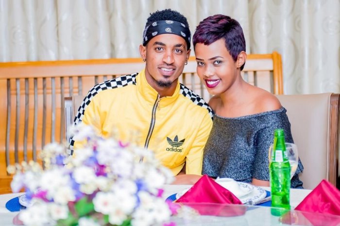 Yannick Mukunzi n'umukunzi we Iribagiza Joy