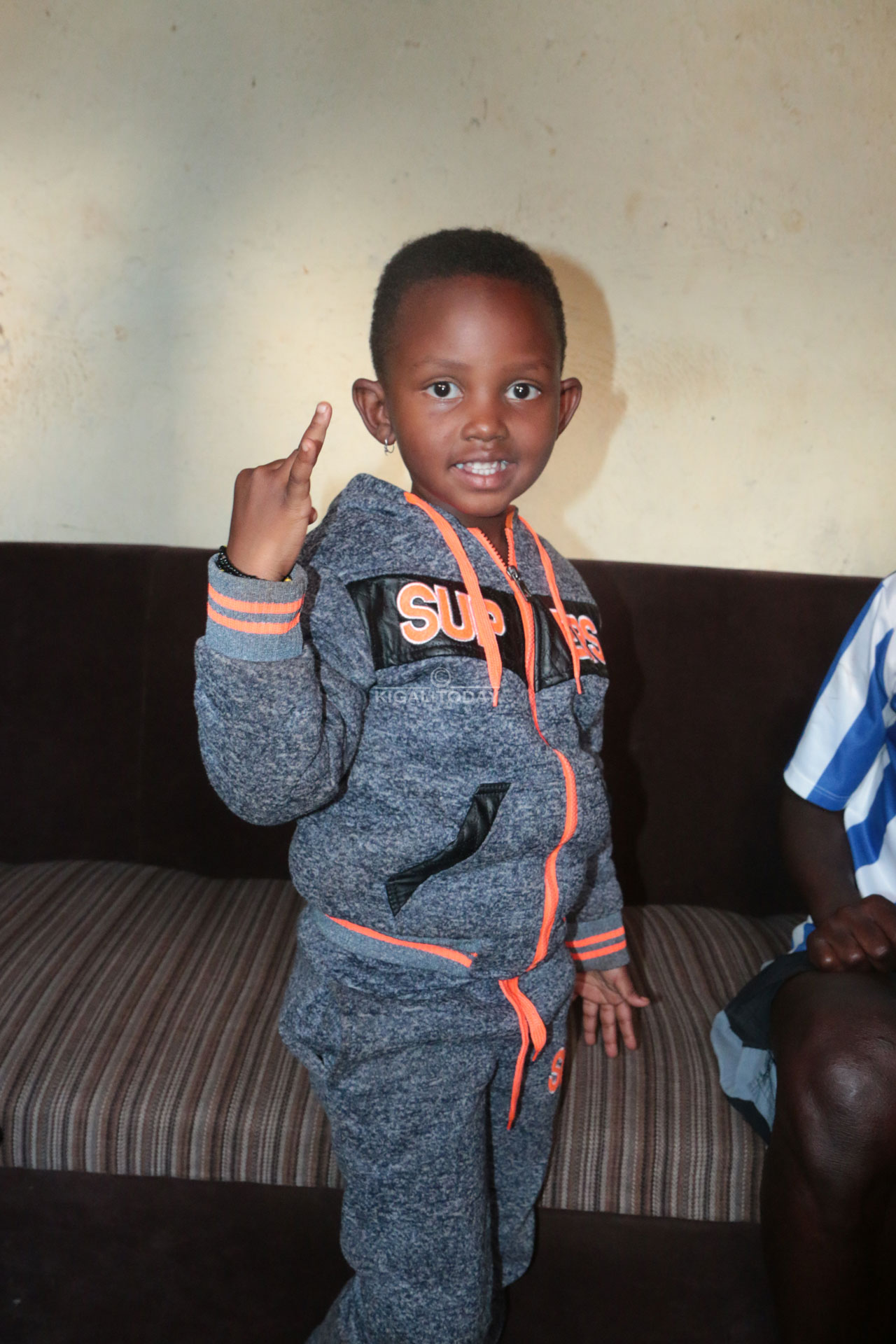 Igisubizo Swaliha yari afite ibyishimo nyuma yo gufungurwa kwa se 