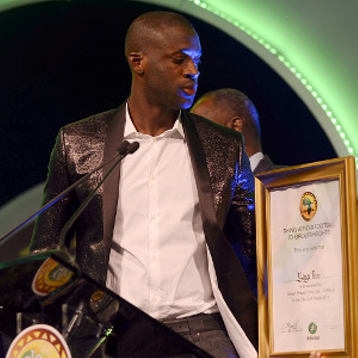 Yaya Toure yaraye agizwe umukinnyi wa mbere muri Afurika ku nshuro ya kane yikurikiranya