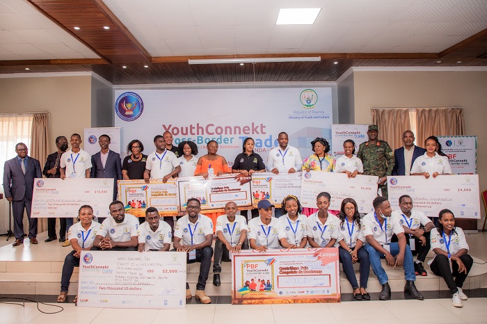 Imishinga yahize indi muri YouthConnekt Rwanda-DRC yarahembwe 