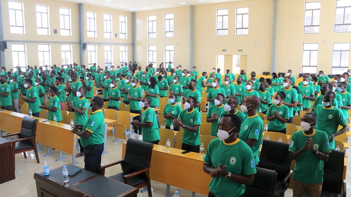 Urubyiruko rugizwe n'abasore n'inkumi 205 bamaze iminsi bahugurwa basabwe kutazaba ba bihemu