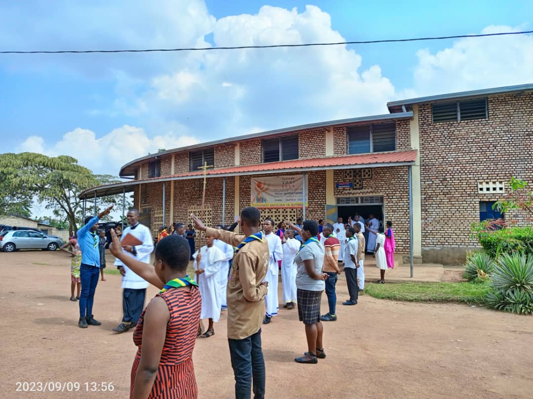 Kuri Paruwasi ya Kiruhura ni ho habereye Ihuriro ry'urubyiruko rwo muri Diyoseze Gatolika ya Butare