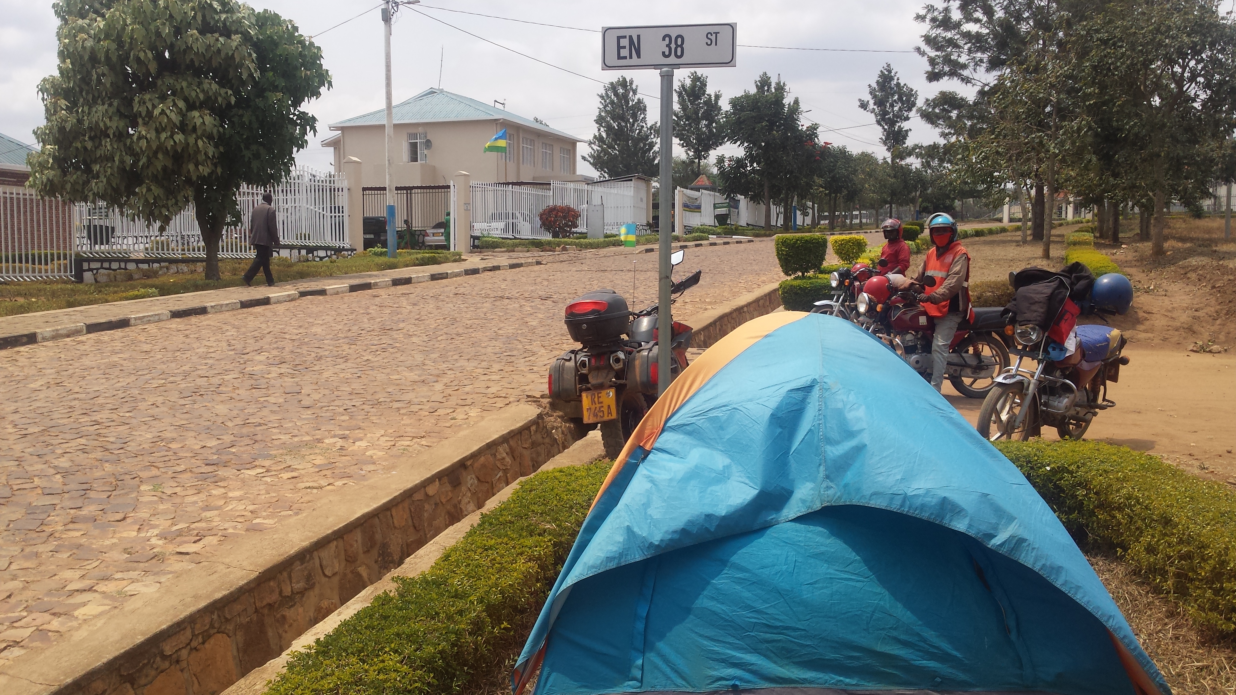 Aho ni ho yakambitse n'ihema rye