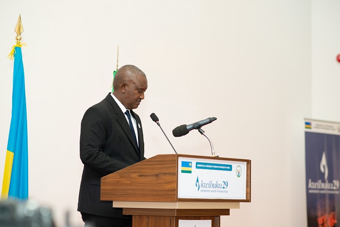 Amb Mutsindashyaka yibukije ko abakoze Jenoside bacyidegembya bagomba gukurikiranwa, bagahanwa