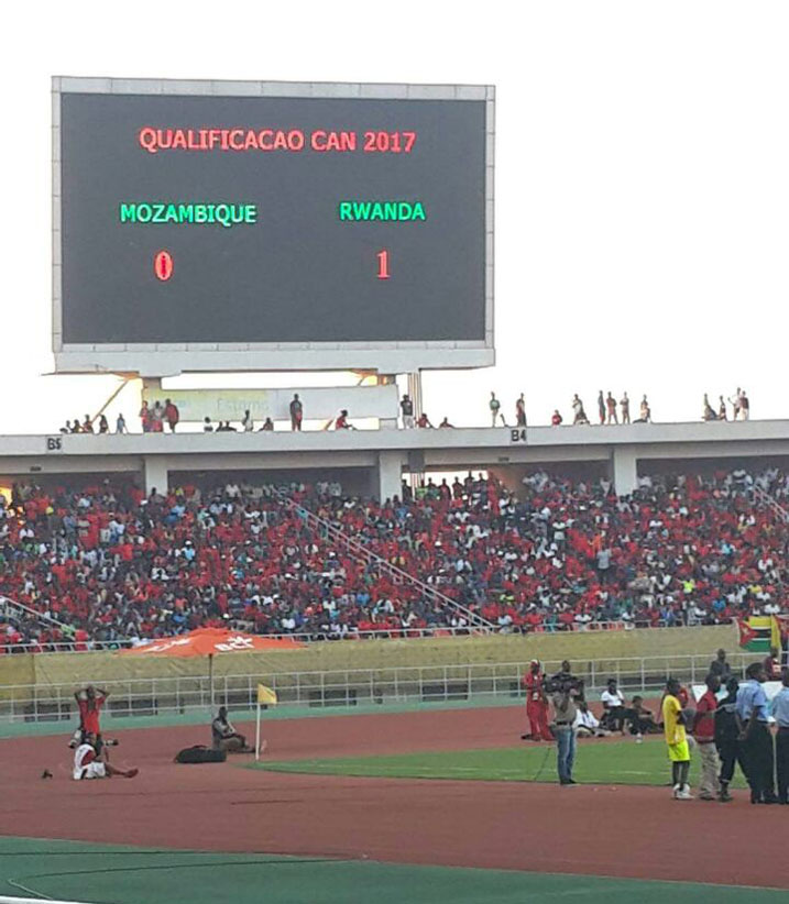 Mozambique yatsindiwe imbere y