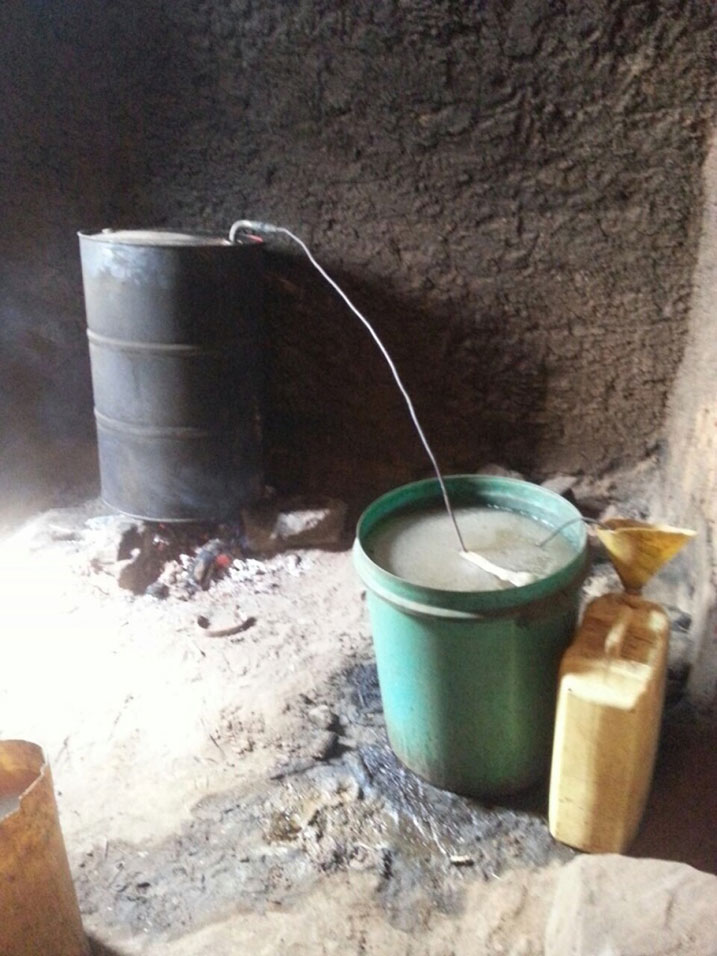 Zimwe mu nganda za Kanyanga zatahuwe ba nyirazo bayitetse.