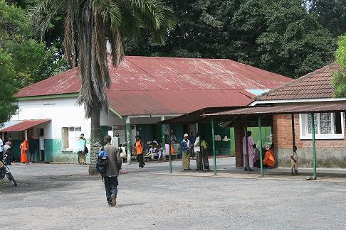 Zimwe mu nyubako z'ibitaro bya Rubavu