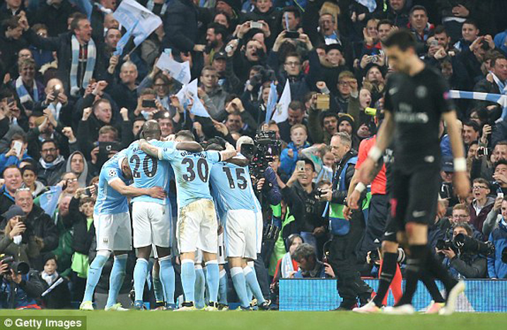 Man City nyuma yo gusezerera Paris st Germain izahura na Real Madrid