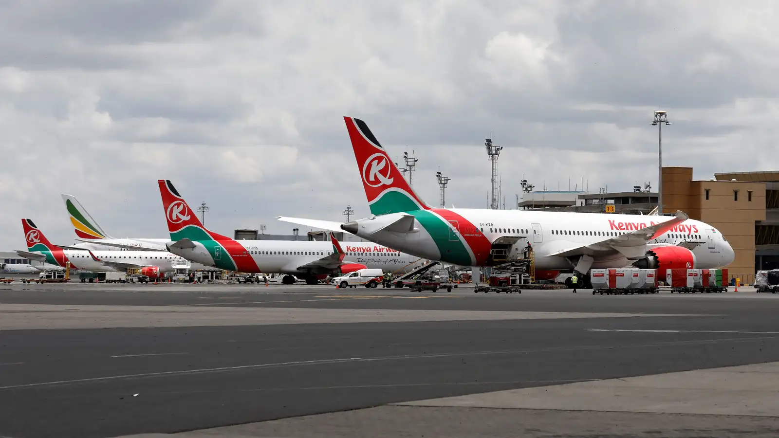 Indege za Kompanyi ya Kenya airways