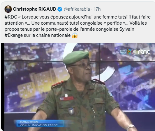 Sylvain Ekenge imbonankubone kuri RTNC, 28 Ukuboza 2025