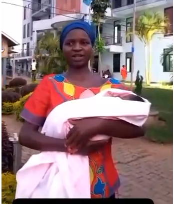 Abimpaye Gentille n'umwana we UCI