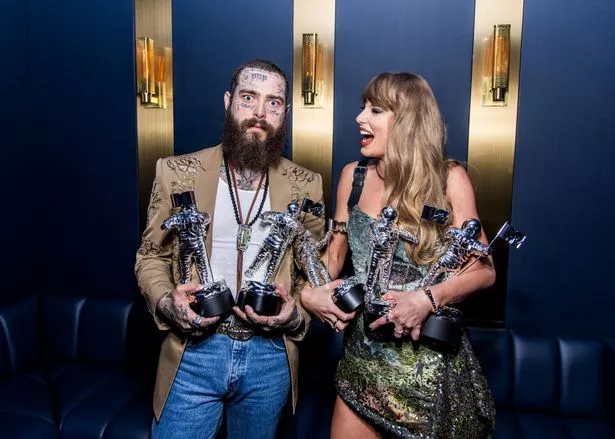 Taylor Swift na Post Malone bari mu begukanye ibihembo byinshi