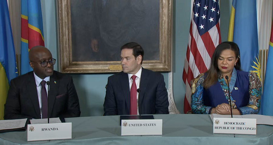 Ubwo impande zombi zaherukaga guhurira muri USA