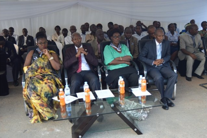 Abayobozi muri izo Minisiteri bitabiriye uyu muhango.