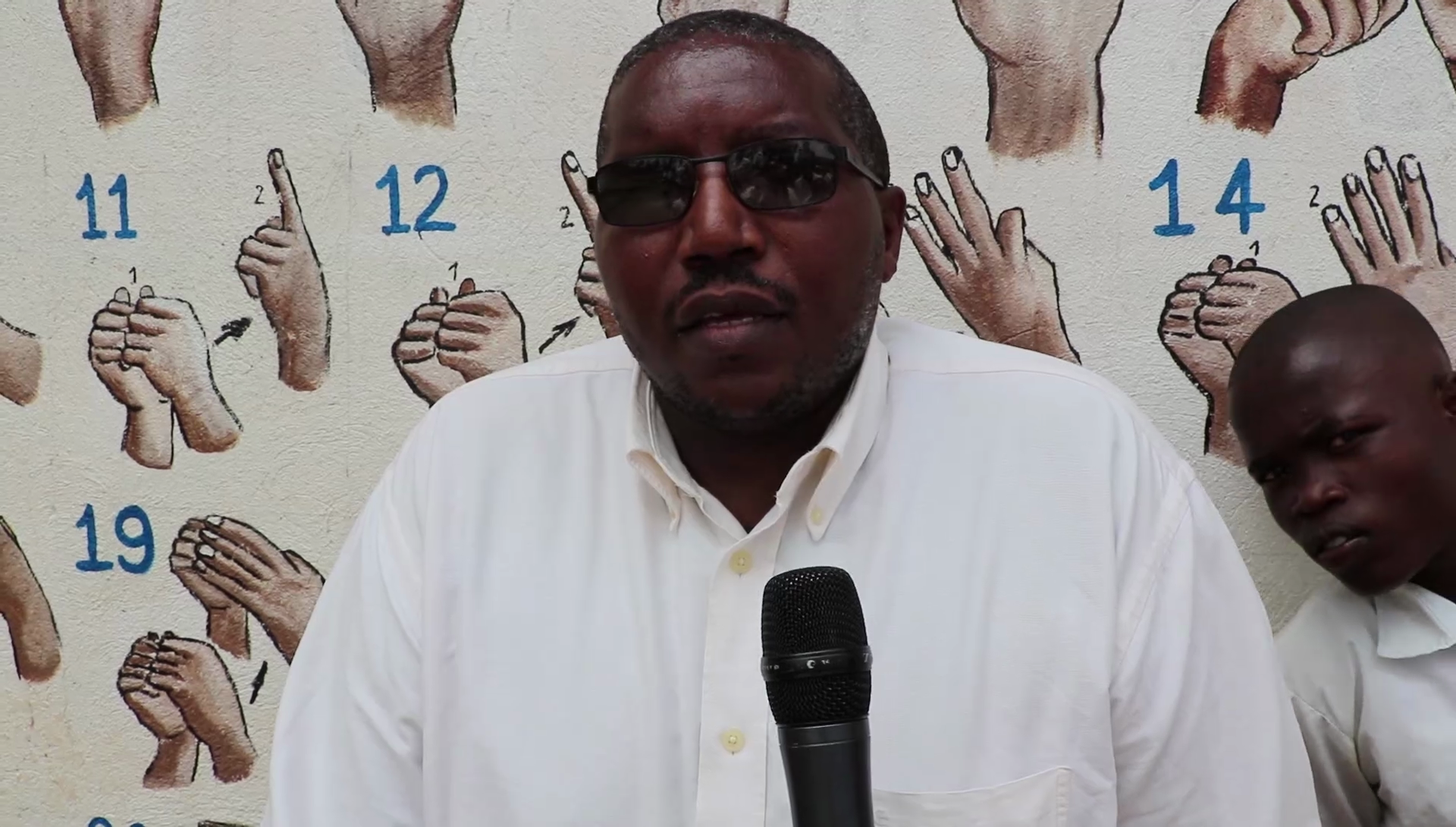 Aimable Rukundo wa NUDOR avuga ko ubwo bukangurambaga buzakomeza kugeza abana bose bafite ubumuga bahawe uburenganzira bwabo