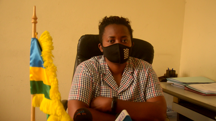 Umuyobozi w'Akarere ka Musanze wungirije ushinzwe imibereho y'abaturage Kamanzi Axelle