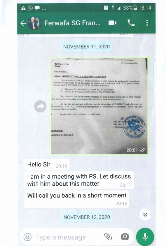 Ababishinzwe barabimenyeshwaga