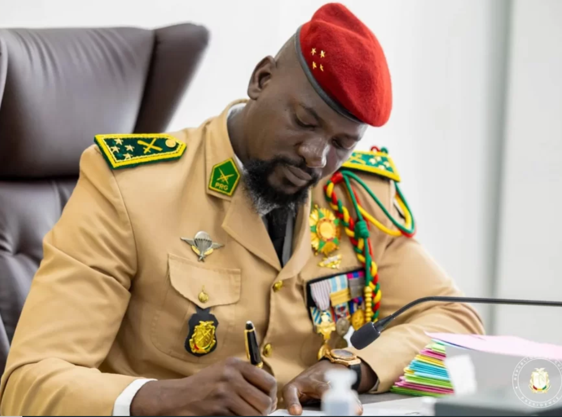 Gen. Mamadi Doumbouya, Perezida wa Guinnea Conakry