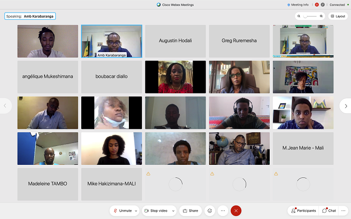 Igikorwa cyo kwibuka cyabaye hifashishijwe ikoranabuhanga