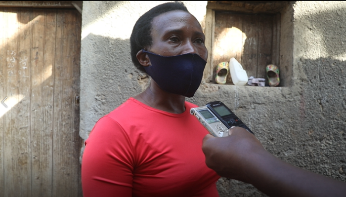 Umuturage utishoboye WASAC yegereje amazi mu rugo ku buntu, arashima icyo gikorwa