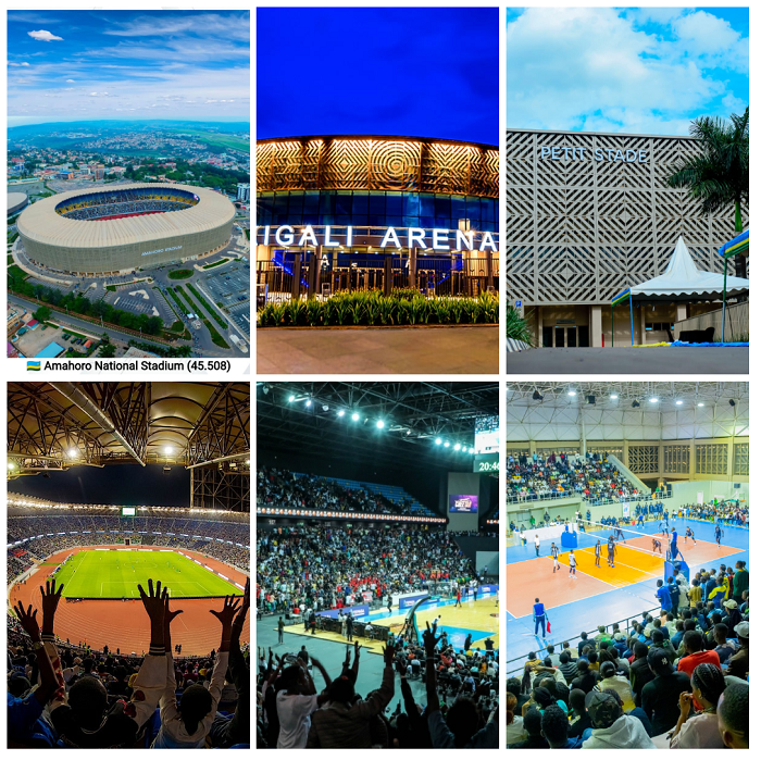 BK Arena, Petit Stade na Stade Amahoro birakira ibirori icyarimwe